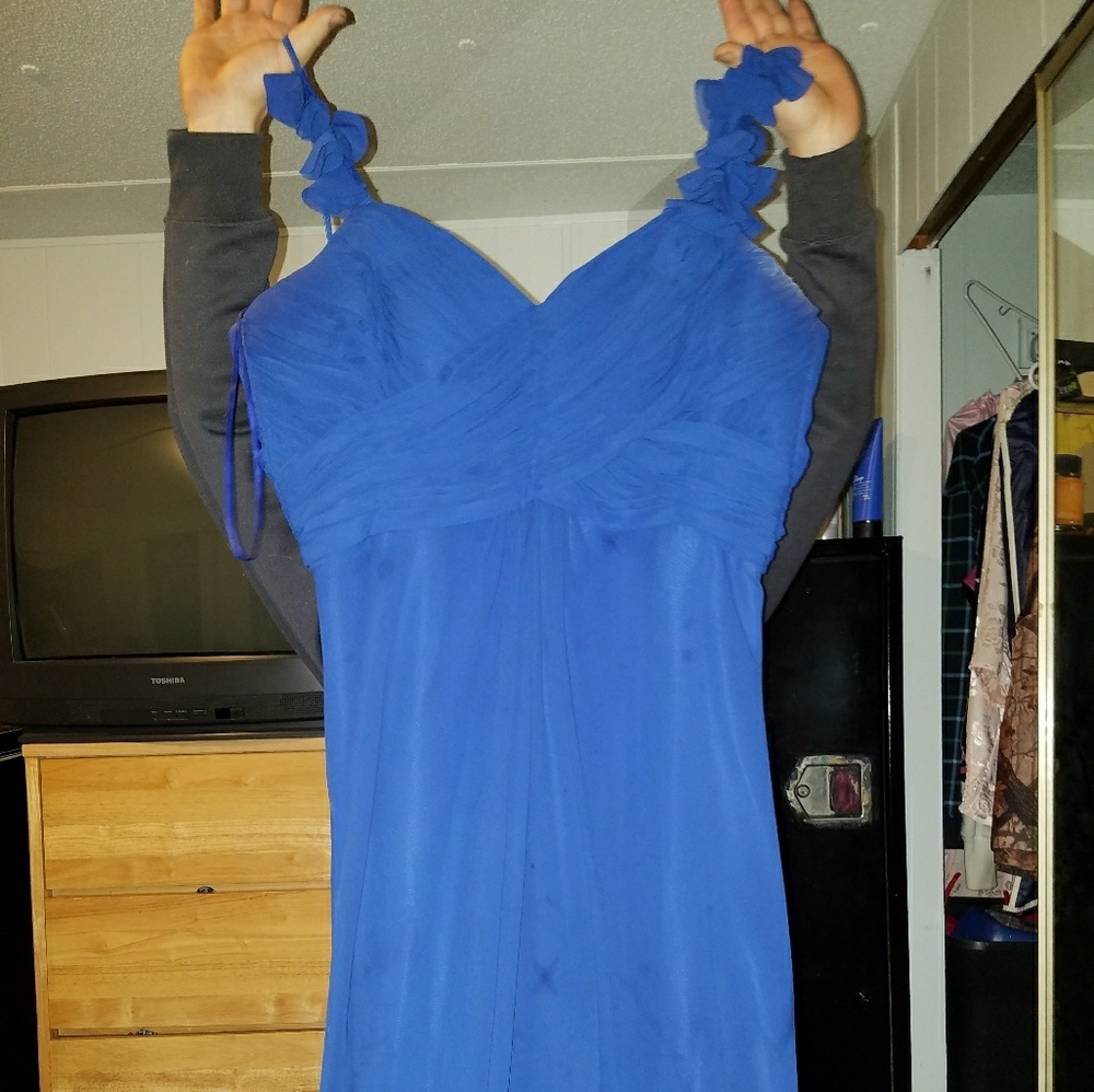 Davids bridal bridemaids dress.